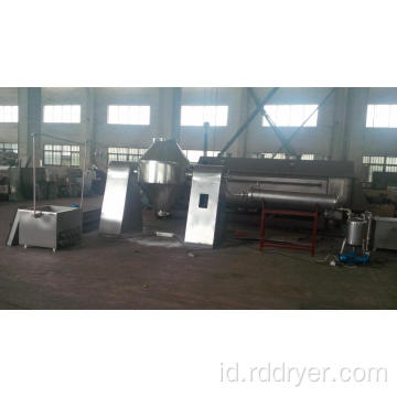 SZG Model Suhu Rendah Medis Intermediate Ganda Cone Rotary Vacuum Dryer